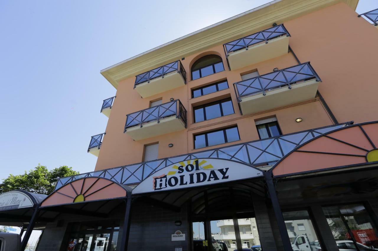 Residenza Sol Holiday Rimini Bagian luar foto
