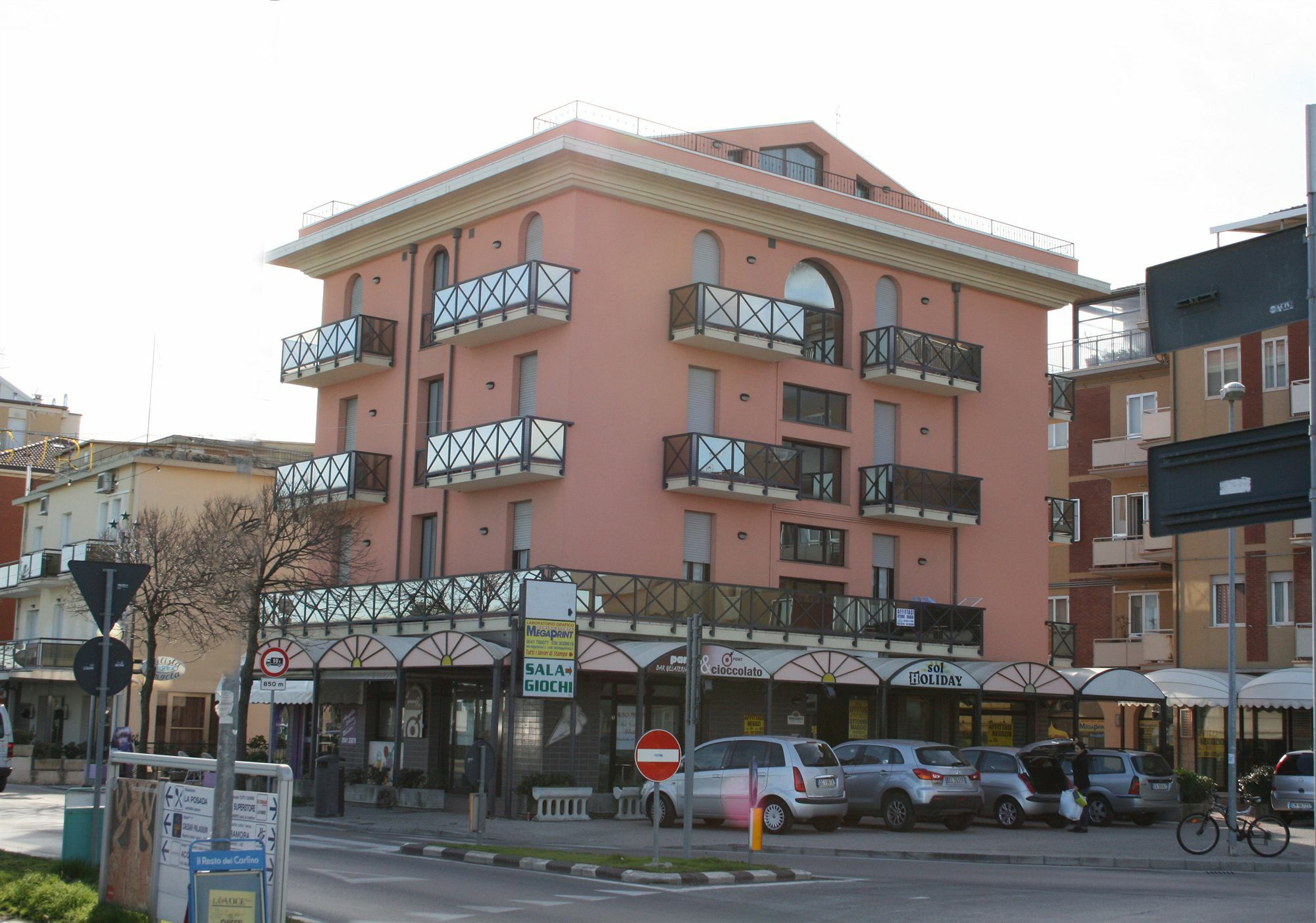 Residenza Sol Holiday Rimini Bagian luar foto